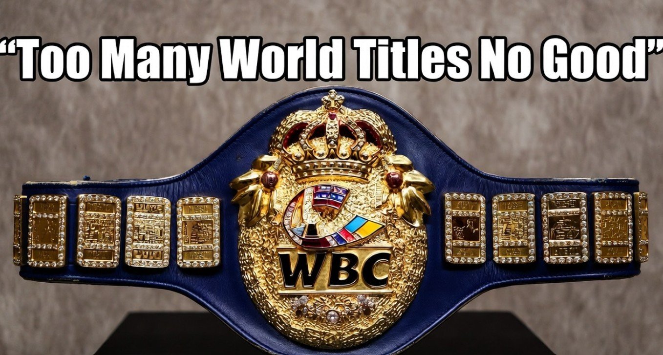 Problems with Too Many Title Belts Diluting the Sport 2 Problems with Too Many Title Belts Diluting the Sport