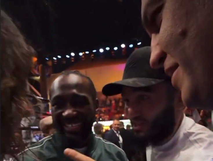 Terence Crawford And Artur Beterbiev Meet At IBA Event