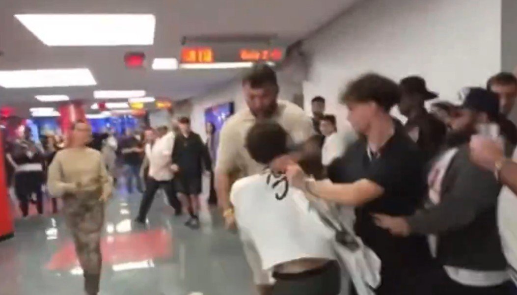 Watch: Andrei Arlovski Brawls With Jack Doherty At Jake Paul vs Anthony Joshua 7 andrei arlovski