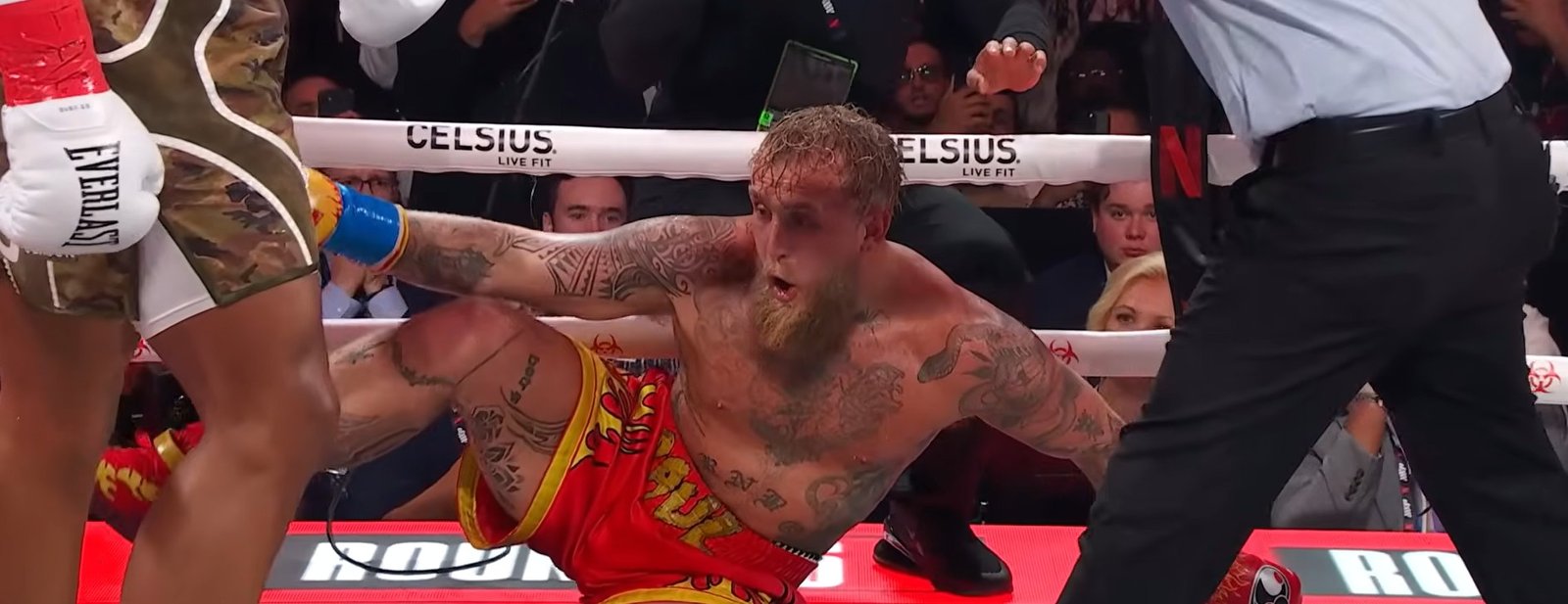 Jake Paul Jokes After Joshua Loss