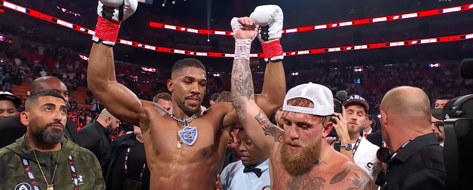 Joshua Shows Respect To Jake Paul For How Good A Fighter He Was