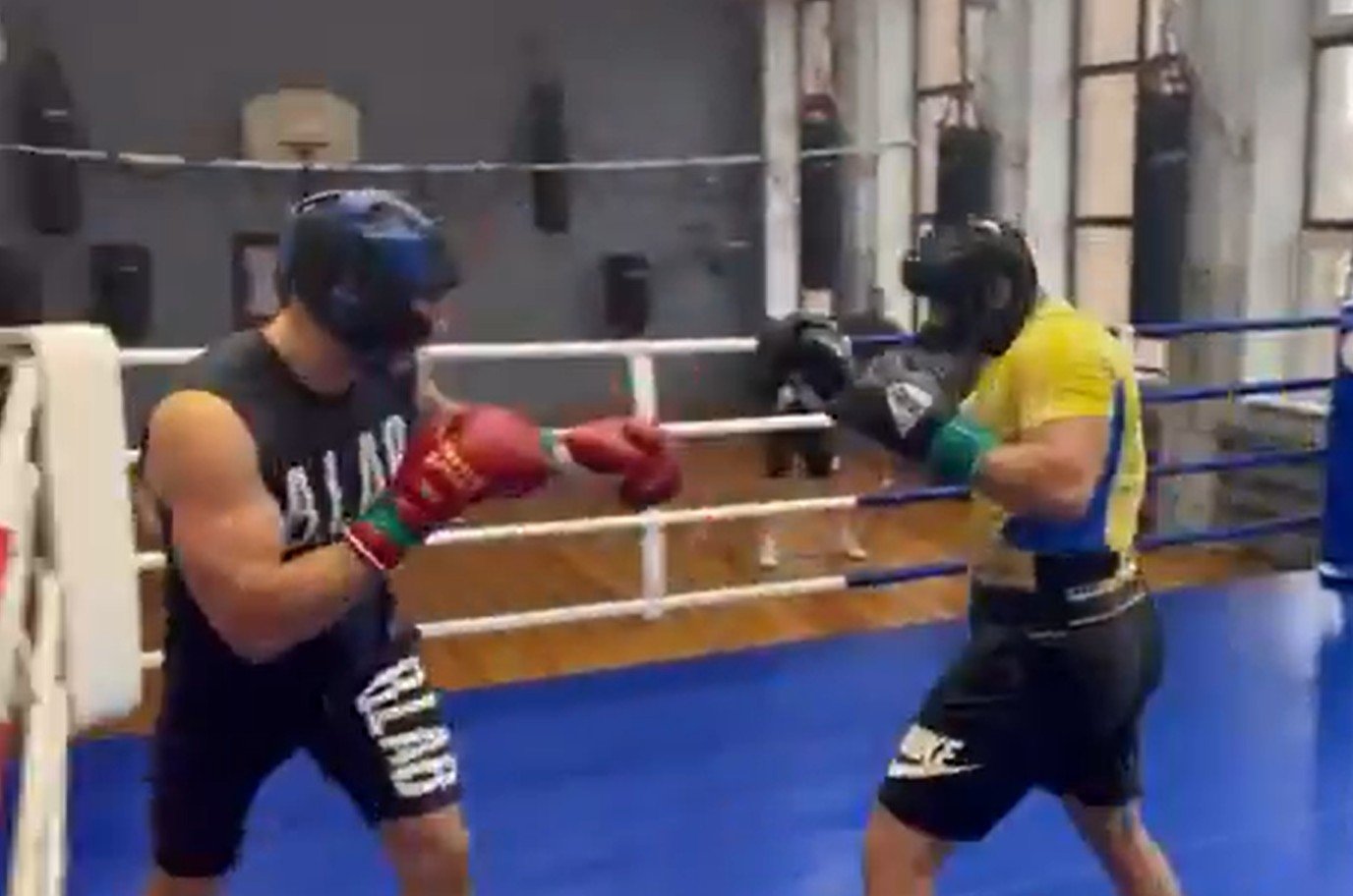 49 Year Old Wladimir Klitschko Back Sparring