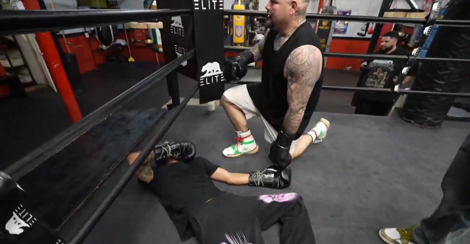 Andy Ruiz Drops A Streamer