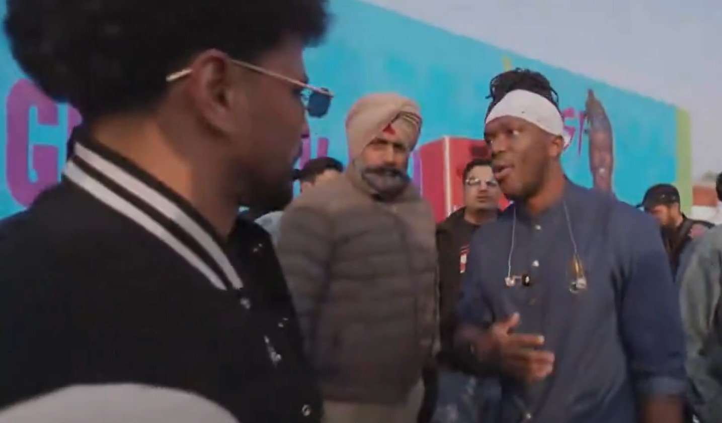 Watch: KSI Meets Neeraj Goyat In India - Brings Up Street Fight 2 KSI Meets Neeraj Goyat In India
