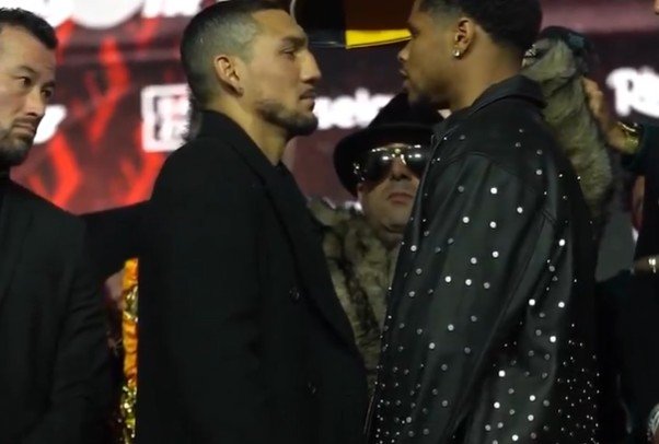 Shakur Stevenson vs Teofimo Lopez Final Presser Face Off