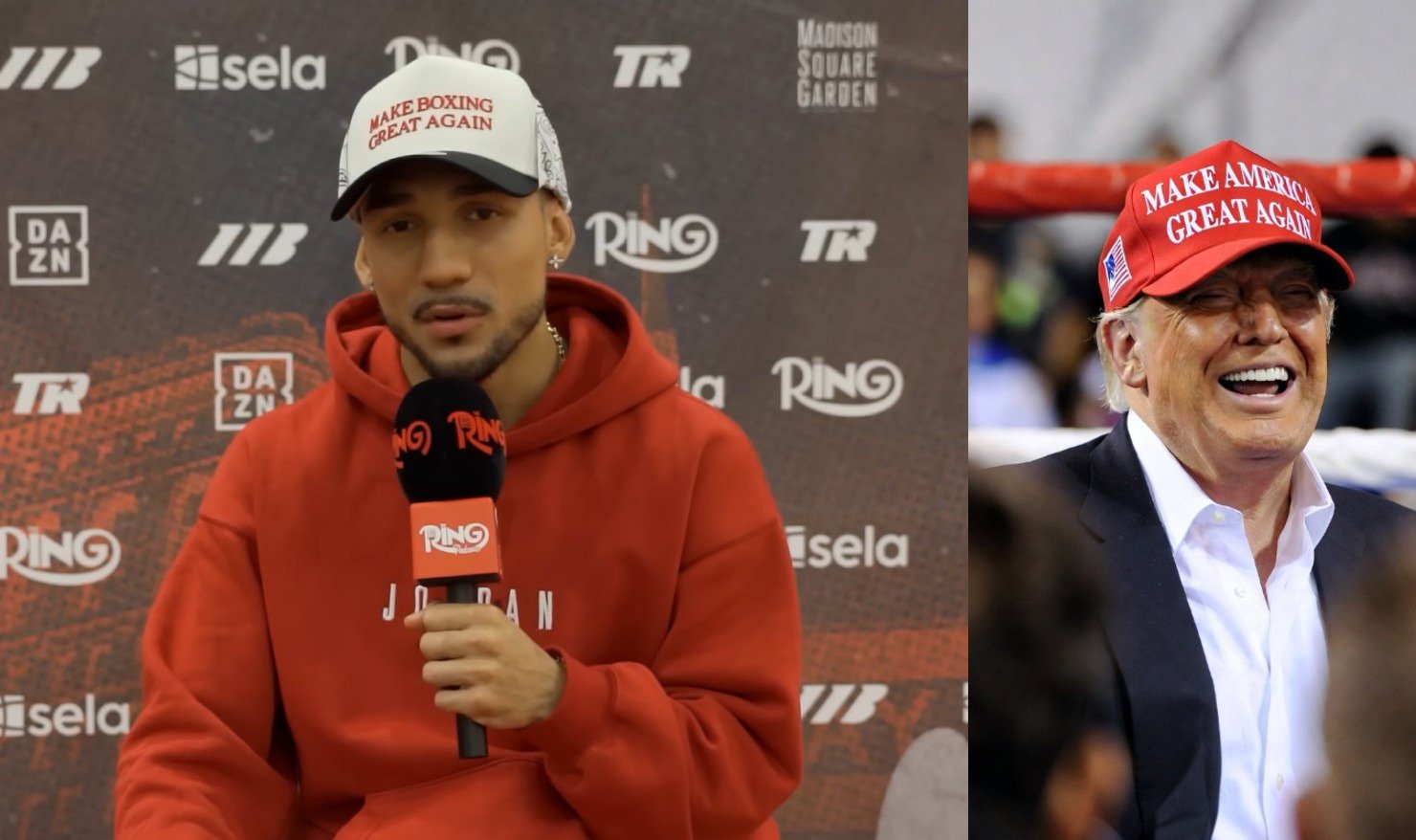 Teofimo Lopez Tries To Copy Donald Trump Ahead Of Shakur Stevenson Fight And Ends Up Looking Foolish