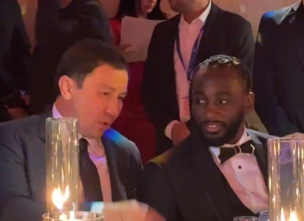 Terence Crawford Doesn't Seem Overly Impressed By Gennady Golovkin's Desperate Sales Pitch To Him