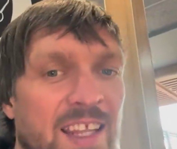 Usyk At The Local McDonalds With His Kids