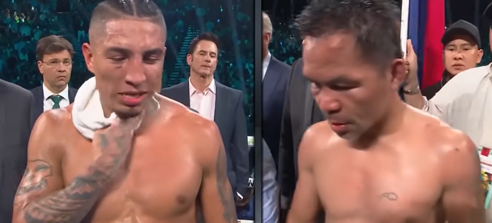 Who is favored in Garcia vs. Barrios