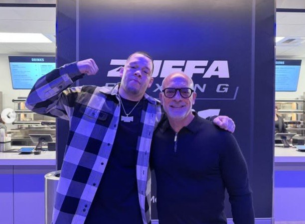 Nick Diaz Attends Zuffa Boxing First Event On Paramount