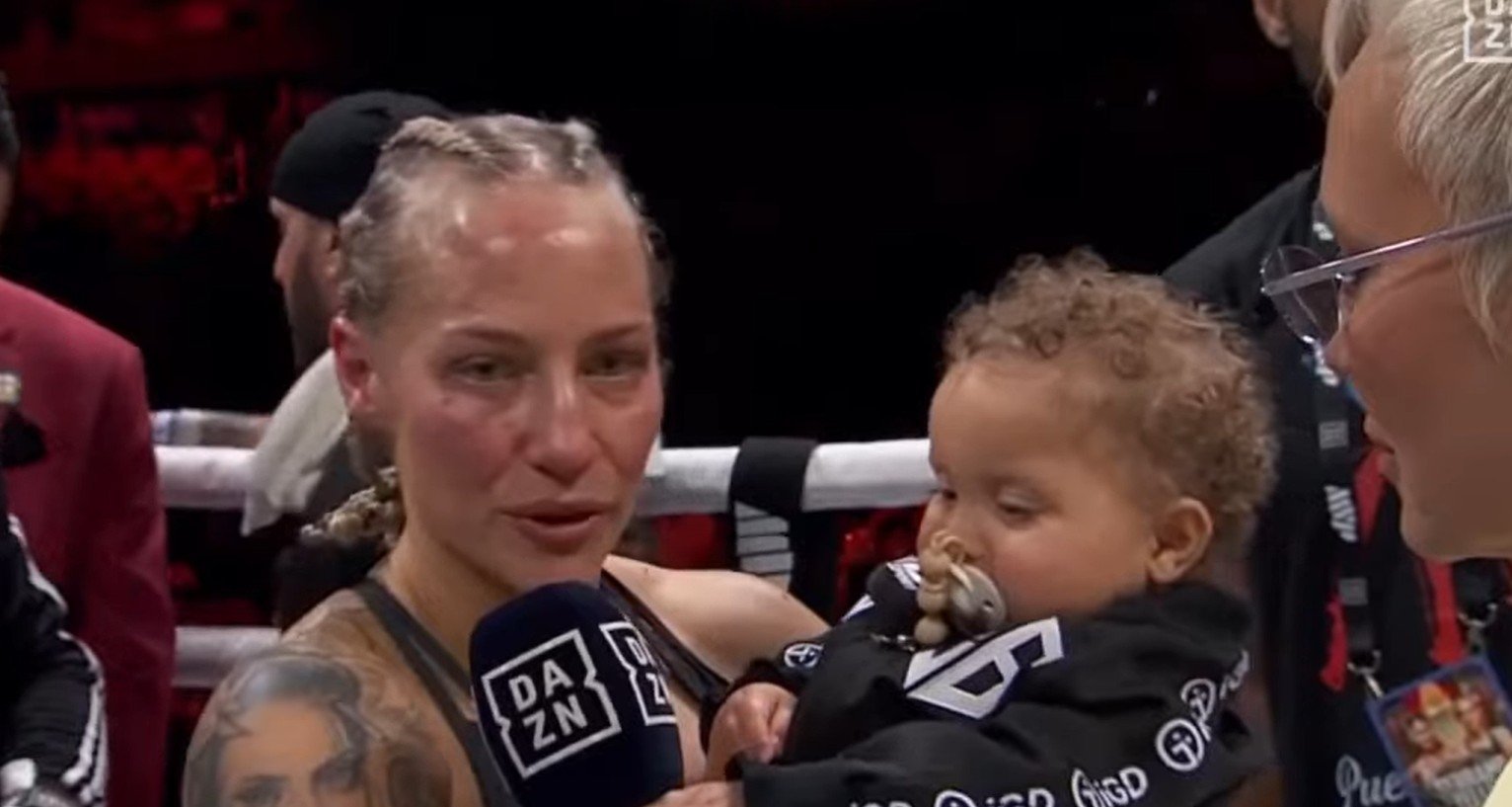 Ebanie Bridges Emotional Reaction To Comeback Defeat