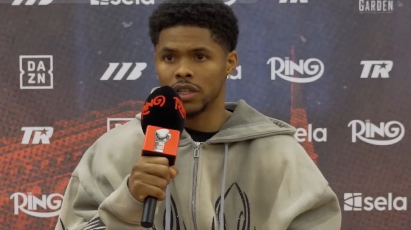 Shakur Stevenson On Why He Thinks Teofimo Lopez Is Nervous