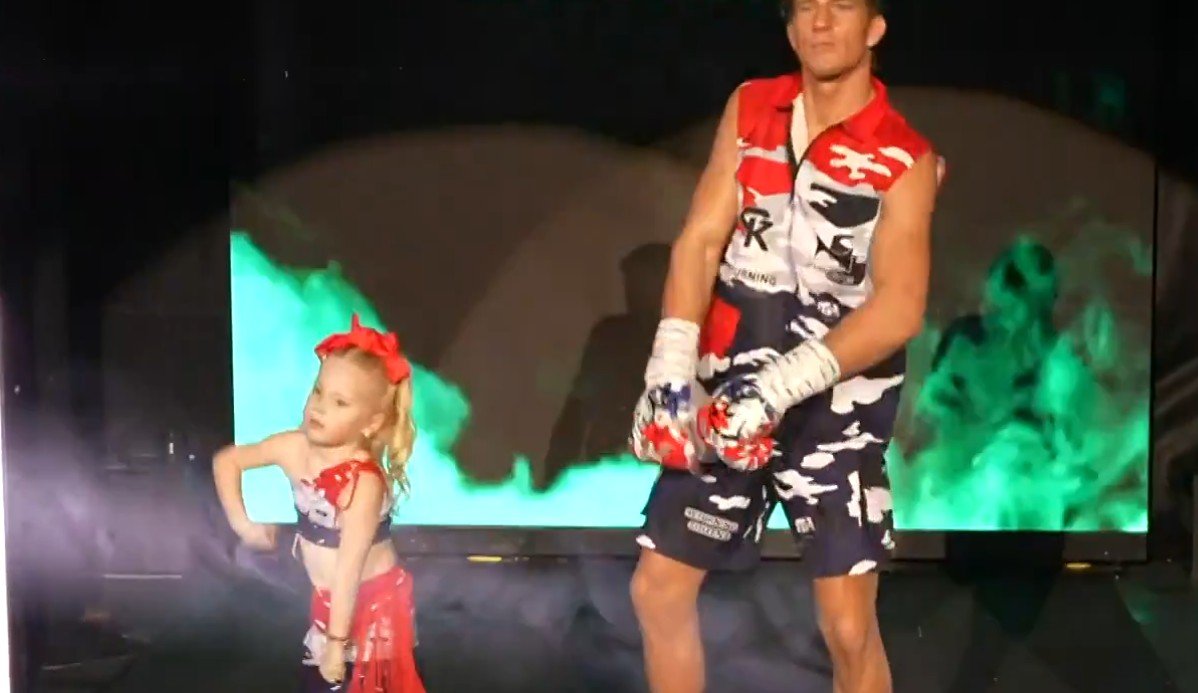 Boxer Brings His Kid On Entrance Walk On BBC's Return To Boxing