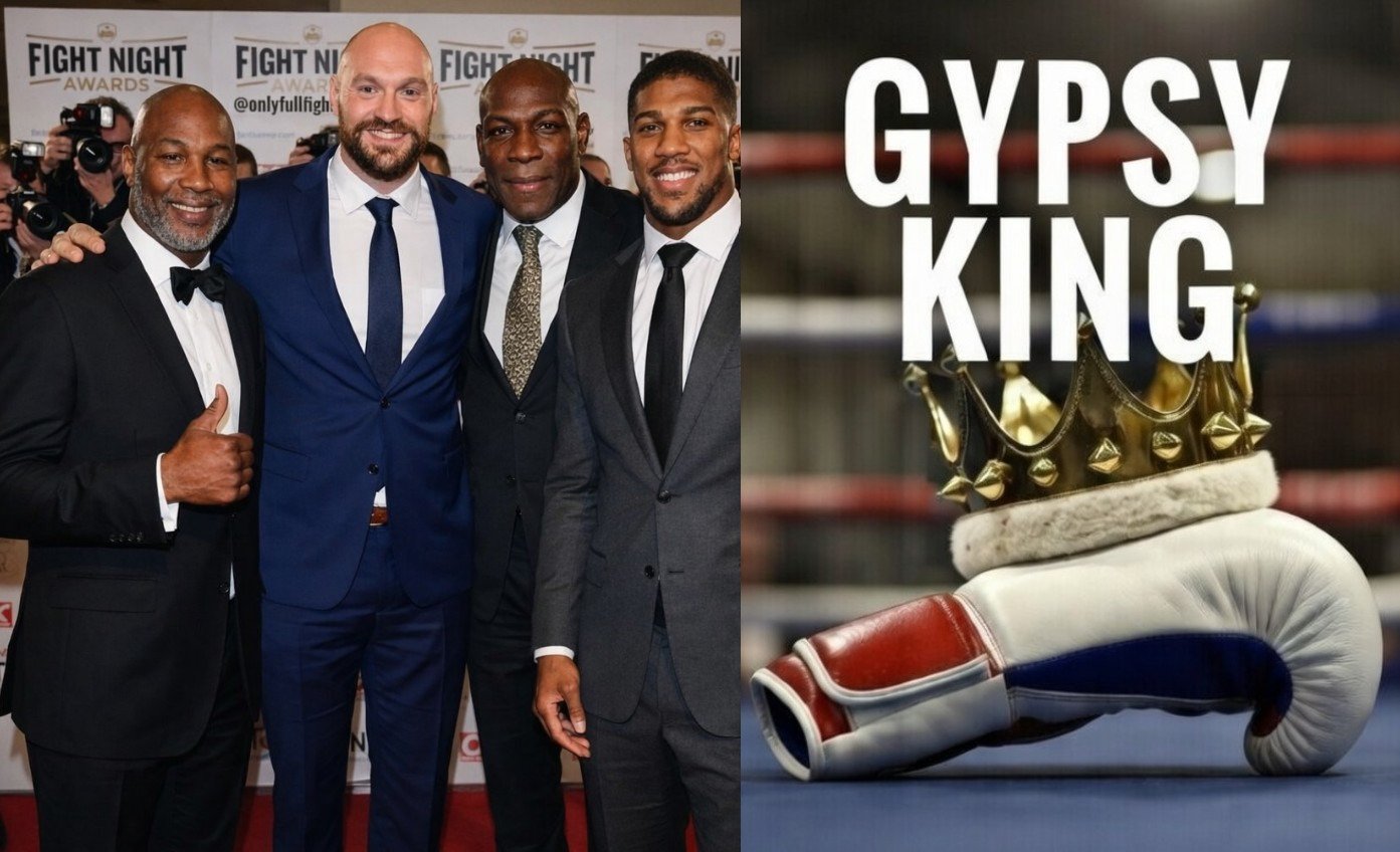 Boxing World React To Tyson Fury MBE Post About Frank Bruno, Anthony Joshua and Lennox Lewis
