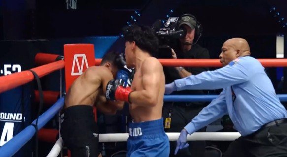 Emiliano Alvarado TKO's Devin Gantt