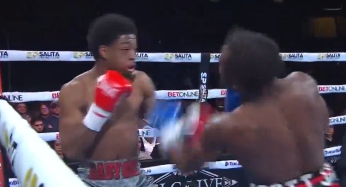 Watch: Garrett Rice Jr Lands Head Jarring Left Hook 2 Garrett Rice Jr Lands Head Jarring Left Hook