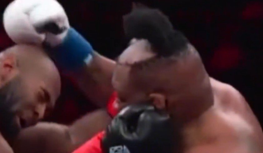 Jarrell Miller Becomes First Time In Heavyweight In History Gets Wig Punched Off Him
