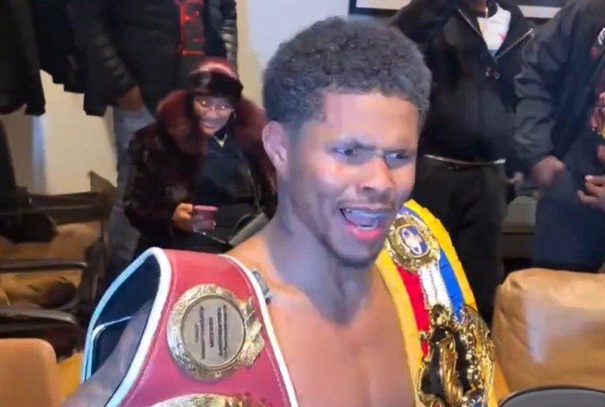Shakur Stevenson talks about being shocked at how slow Teofimo Lopez was