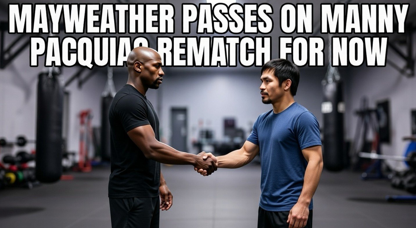 Mayweather Passes On Pacman Rematch For Now