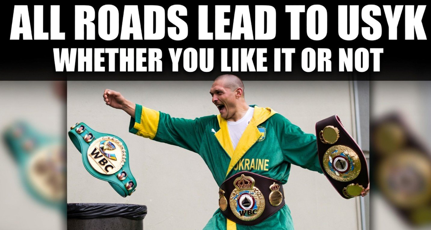 Usyk Can Vacate WBC Belt Now And Sign For Big Fights Instead