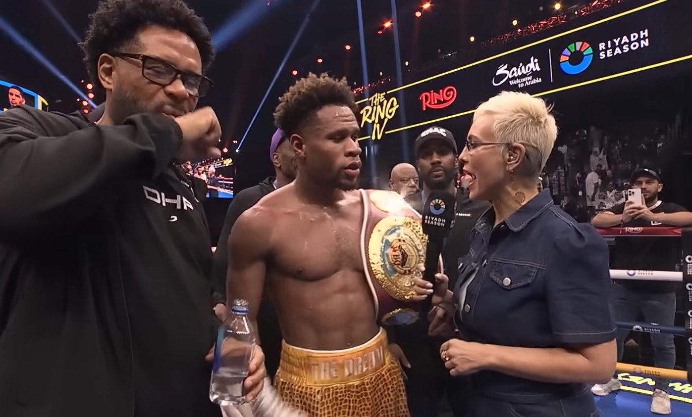 Devin Haney and Rolly Romero