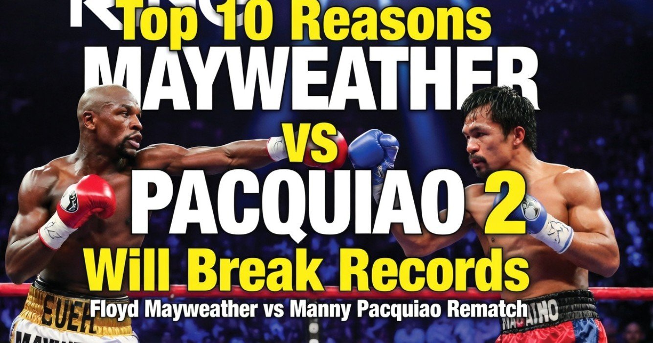 Top 10 Reasons Mayweather vs Pacquiao 2 Will Break Records