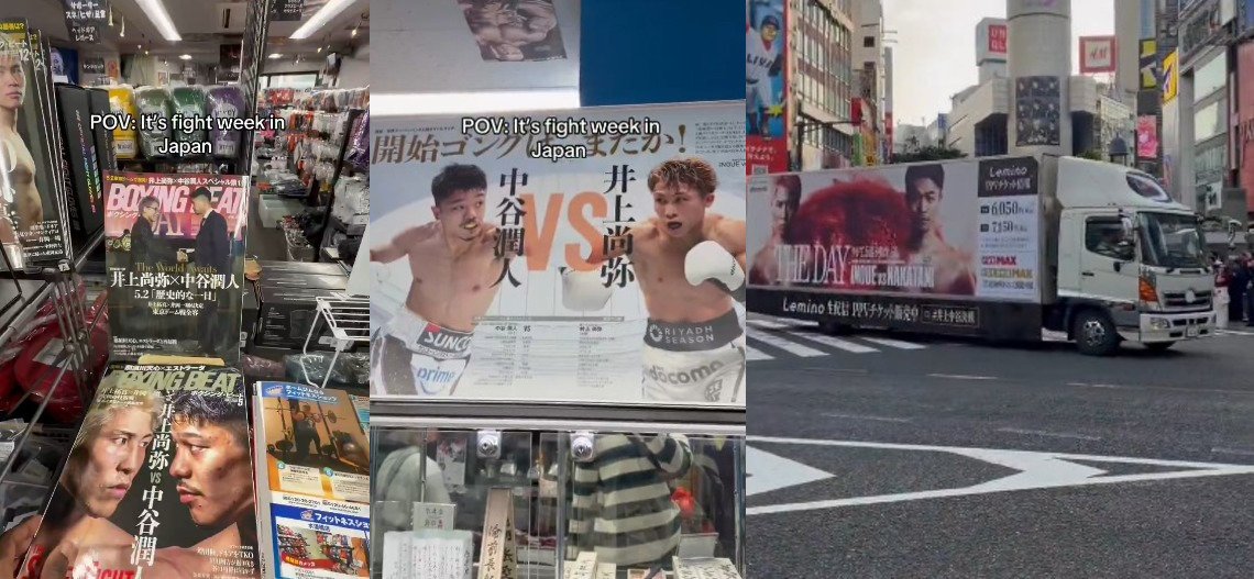 Inoue vs Nakatani fight week