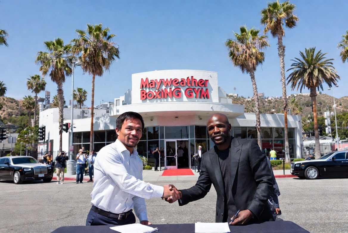 Pacquiao Buys Mayweather Gym