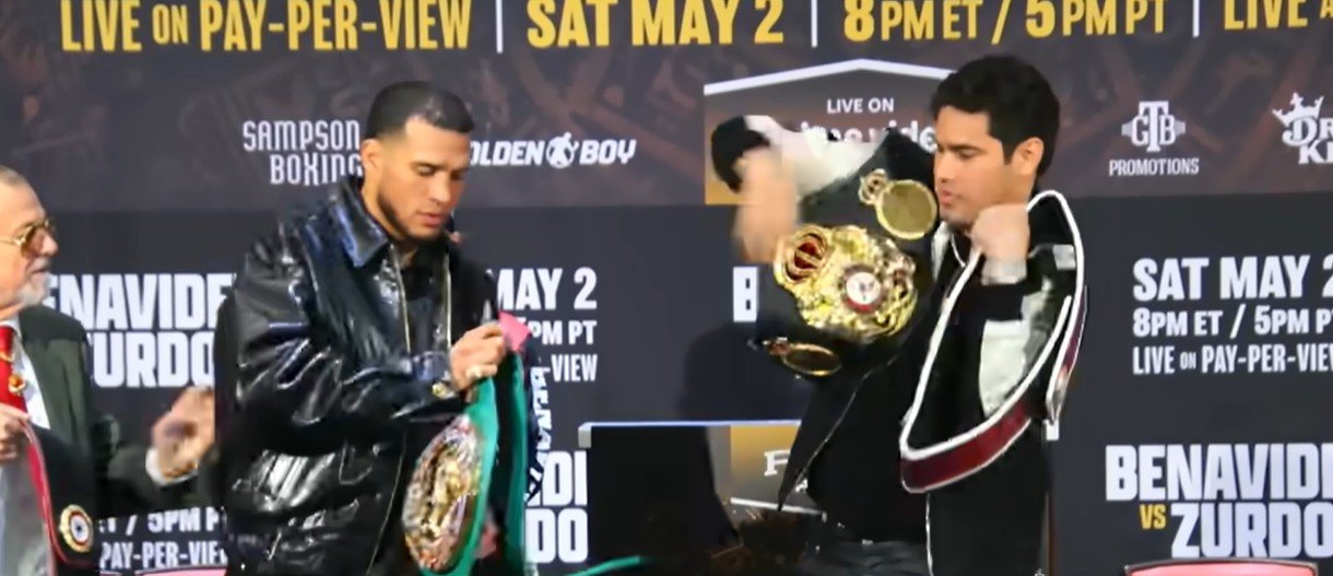 david benavidez vs zurdo ramirez weight