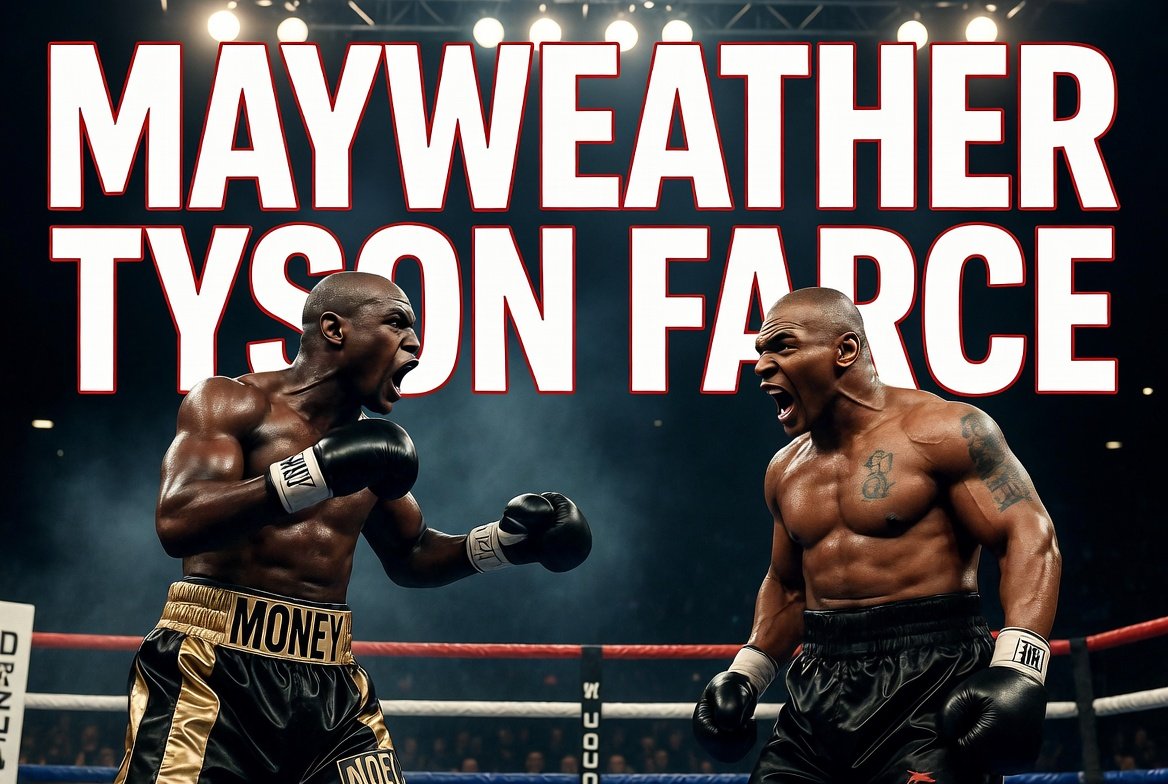 Why Mayweather Tyson Fight Farce Shows Mayweather Is Done 2 Mayweather Tyson Fight