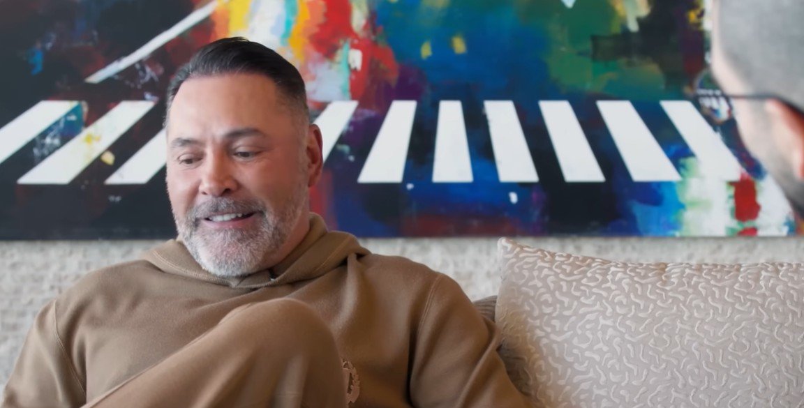 nervous oscar de la hoya