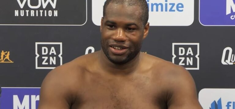 Daniel Dubois Vs Wardley Scorecards Analyzed At Time Of Stoppage