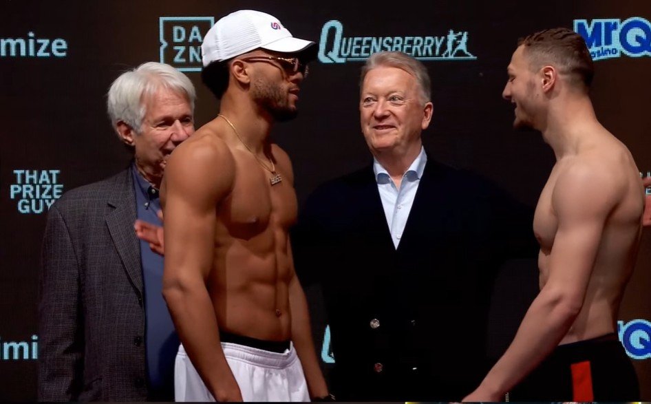 David Morrell vs Zak Chelli Weigh In