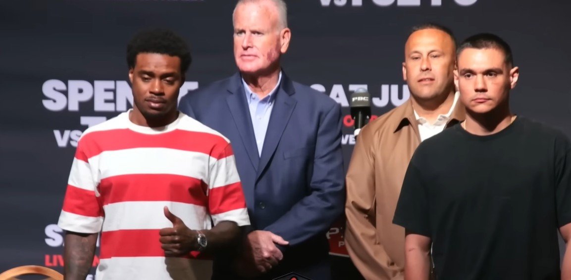 Errol Spence Bullish In First Face Off With Tim Tszyu