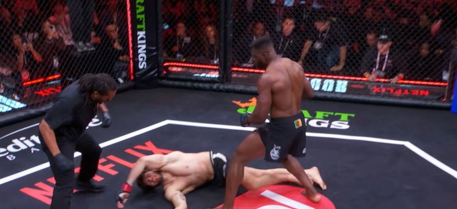 Possible Jake Paul Boxing Opponent Francis Ngannou Wins By Brutal KO