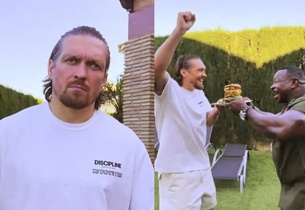 Stranger Than Ever Usyk Looks To Have Gained Much Weight Ahead Of Pathetic Title Defense