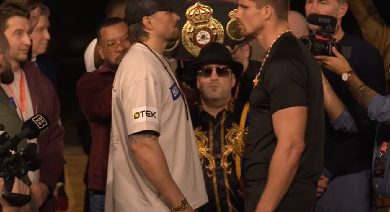 Usyk Final Comments To Rico Day Before Fight 2 Usyk Final Comments To Rick Day Before Fight