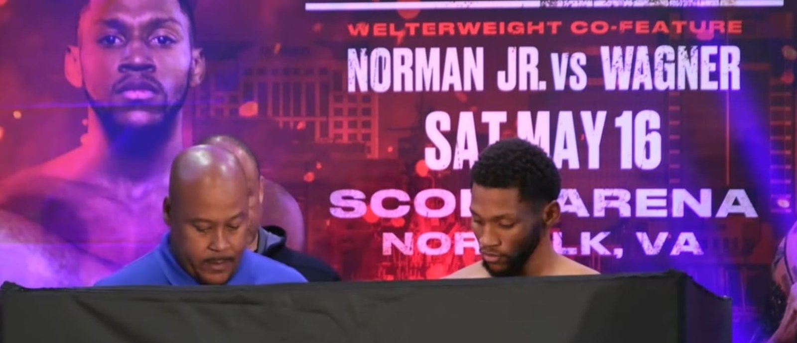 brian norman missed weight