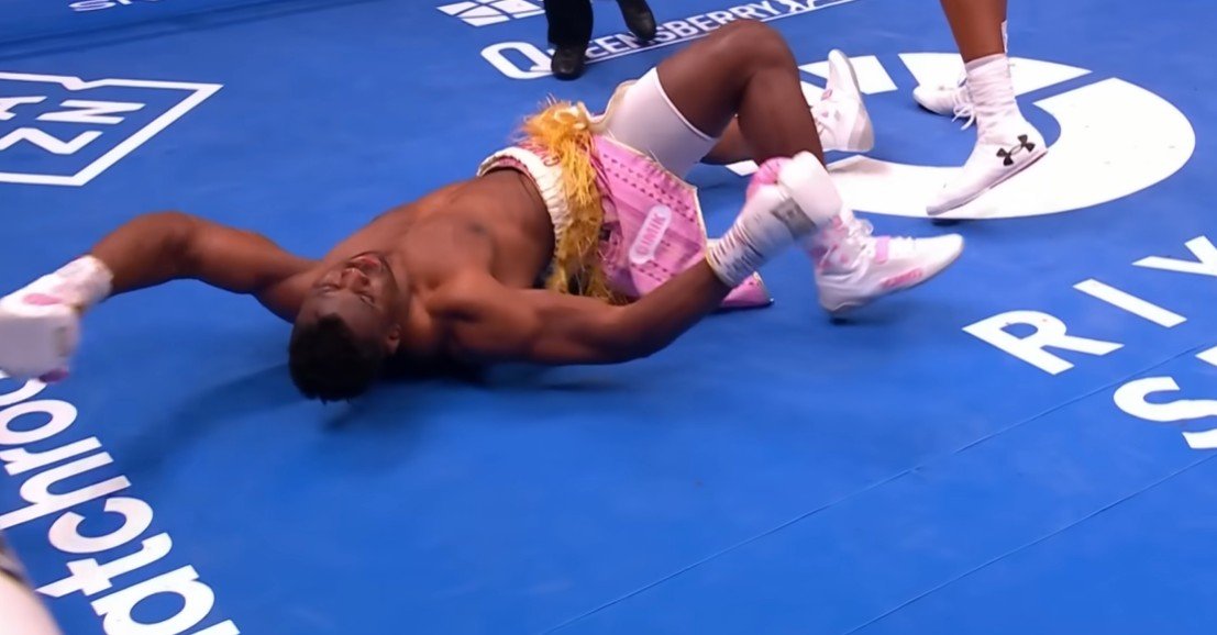 compare jake paul and francis ngannou's boxing skills