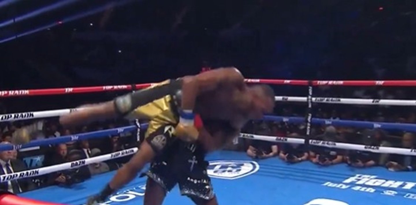 keyshawn davis body slams