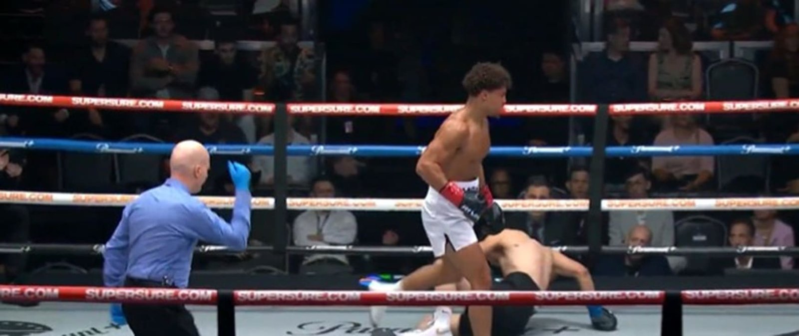 Raphael Monny Gets Big Knockdown But Not Enough vs Suray Mahmutovic 5 raphael monny