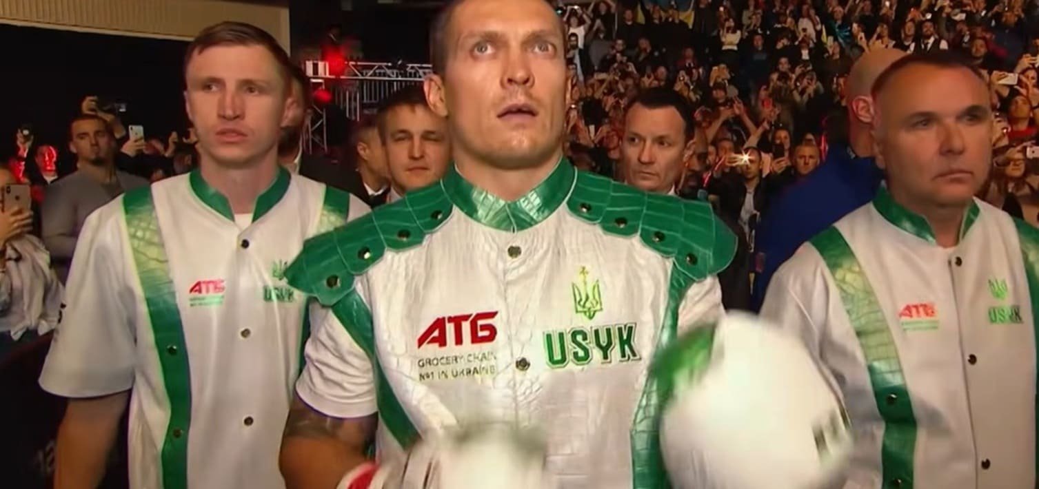 Out of character Usyk starts snapping on Rico fight week 2 usyk starts