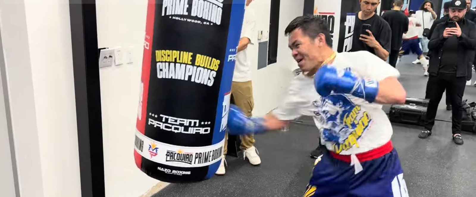 Pacquiao still has a bit of speed even still at 47 but there is more