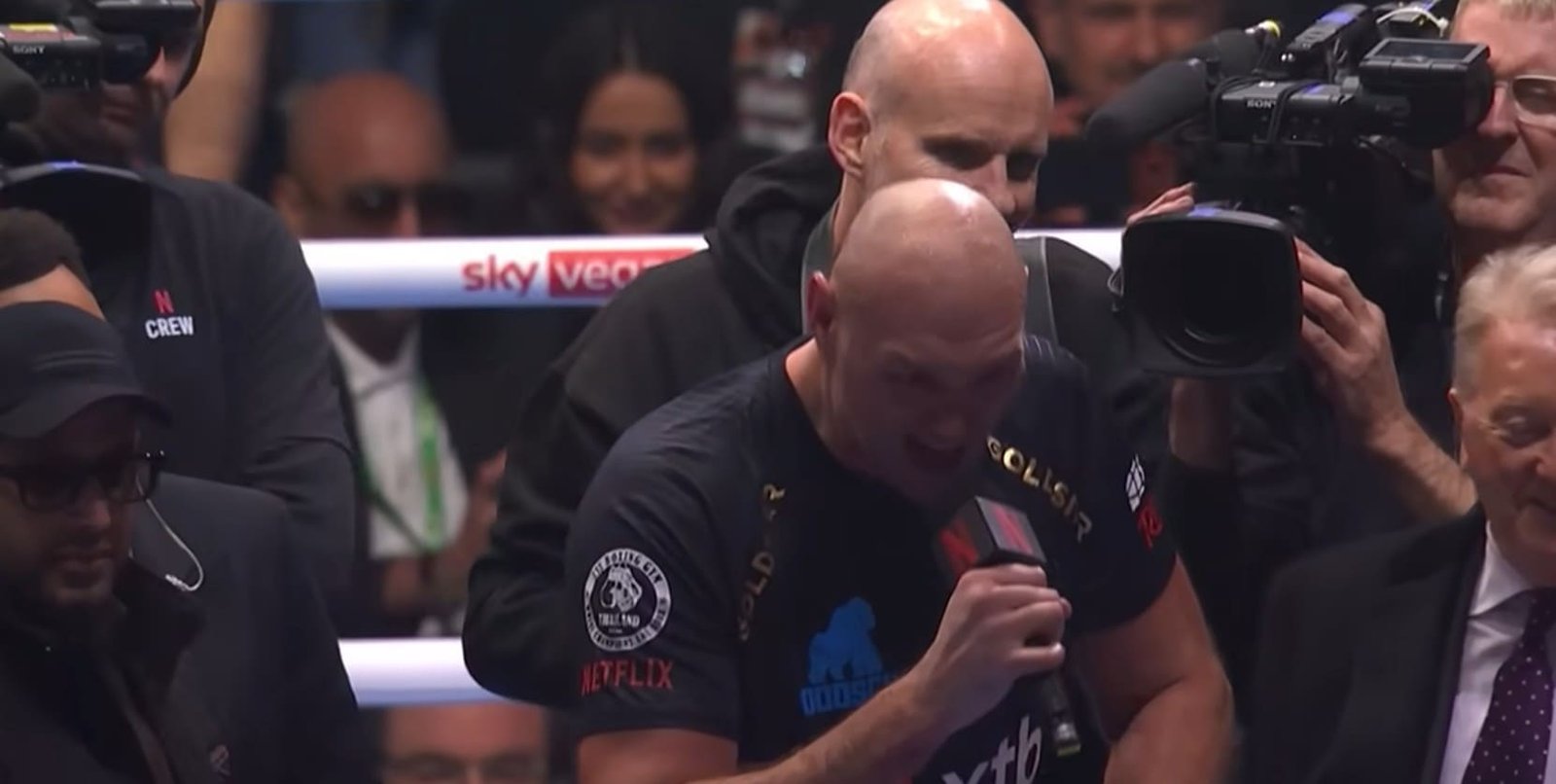 Tyson Fury does not seem himself at all 3 Tyson Fury does not seem himself at all