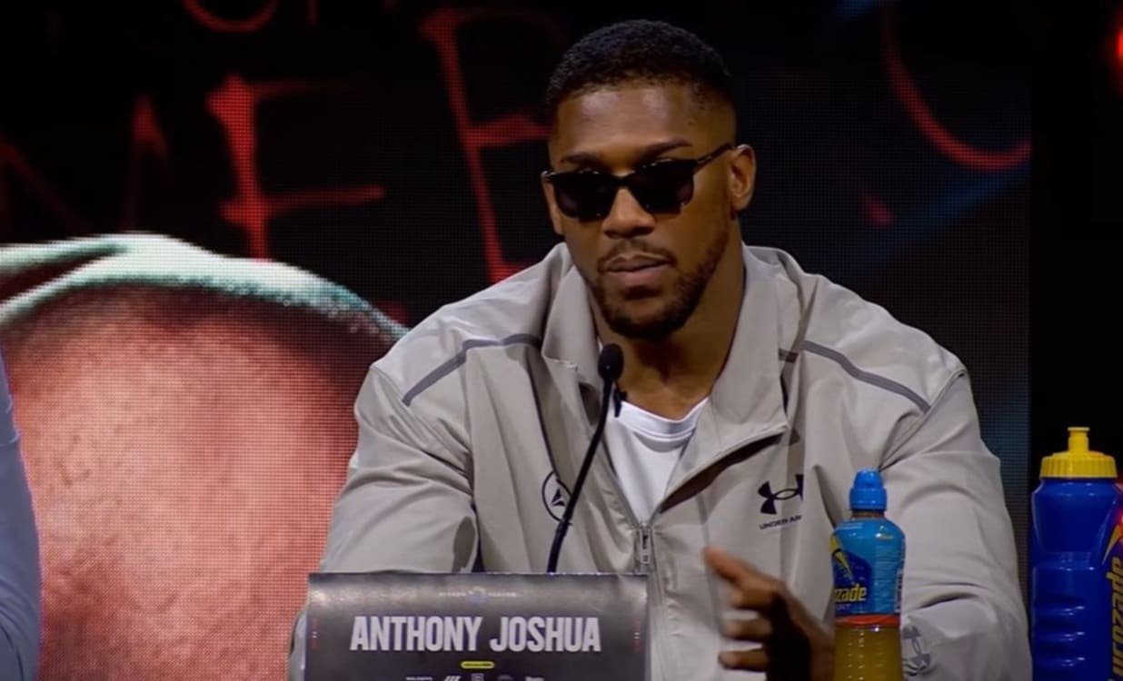 Anthony Joshua speaks for the first time with Kristian Prenga