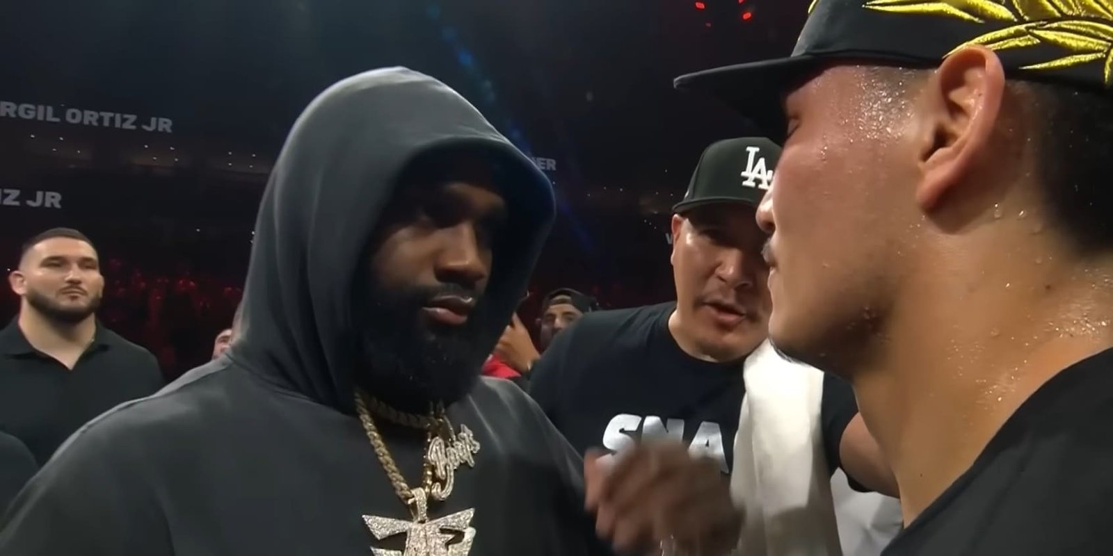Oscar De La Hoya looks to be finally out of the way now so Jaron Ennis vs Vergil Ortiz can happen