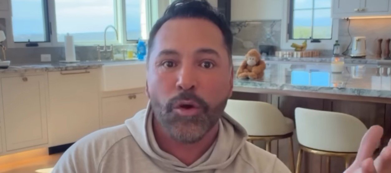 Oscar De La Hoya sounds like he is talking some bluster on Ryan Garcia 3 Oscar De La Hoya sounds like he is talking some bluster on Ryan Garcia