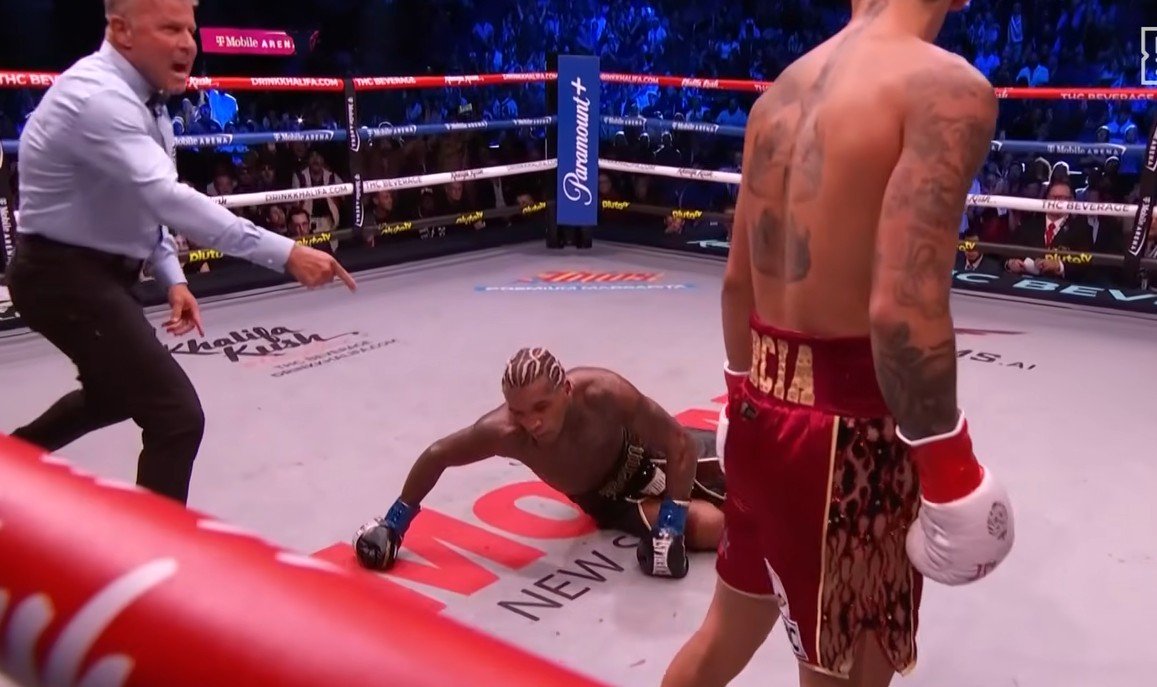 Ryan Garcia reacts to brutally knocking out Conor Benn