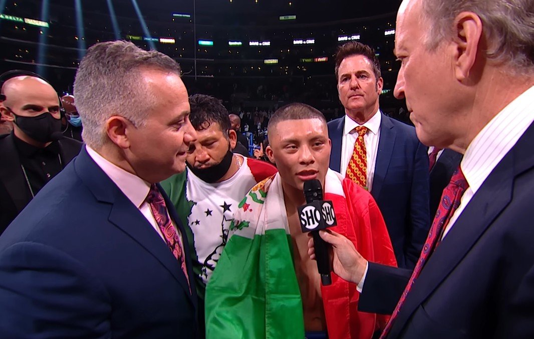 isaac cruz vs nestor bravo time